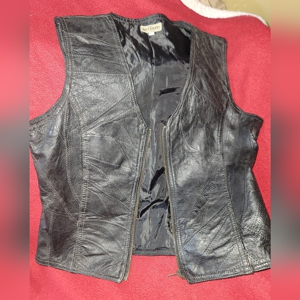 Decoded women's leather vest
